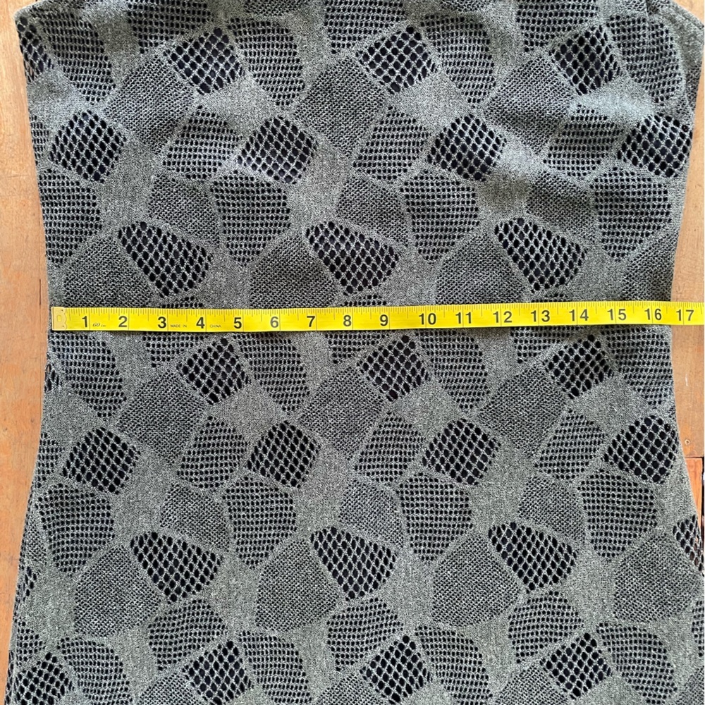 One of a kind 90s Vintage Sophisticate textured dress-medium - Picture 8 of 11
